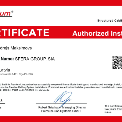 Premium Line Authorized Installer